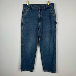 Carhartt B13 DPS Relaxed Carpenter Original Dungaree Jeans Men’s Size 34x30